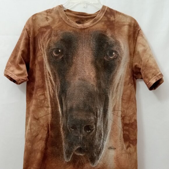 The Mountain Dog Tie Dye Crewneck Short Sleeve T Shirt Cotton M - Picture 1 of 5